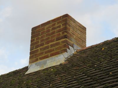 Protects roof and chimney.