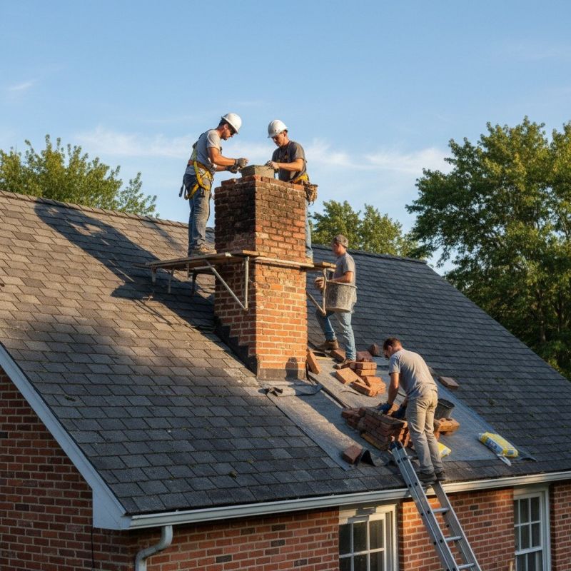 Local Chimney Flashing Repair pros at work